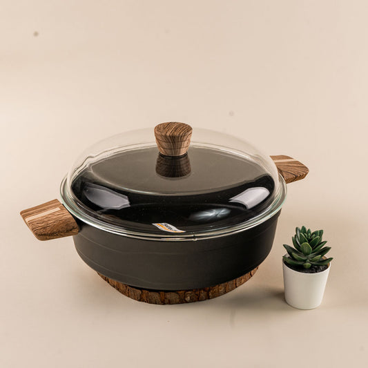 Debellin Absolute Granite Shallow Casserole 30 cm