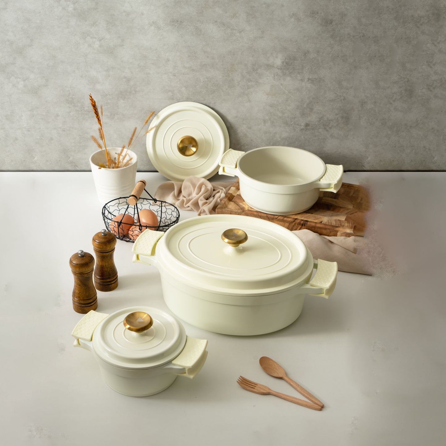 Debellin Artisan Dutch Oven II Set of 3