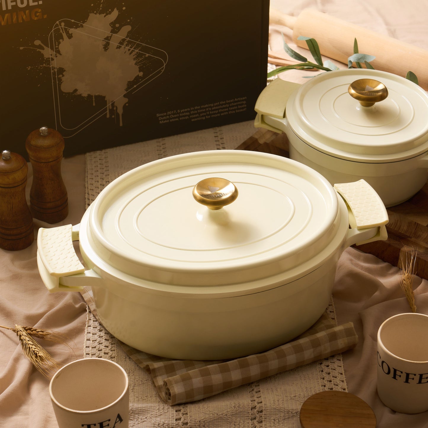Debellin Artisan Dutch Oven II Oval 31 cm