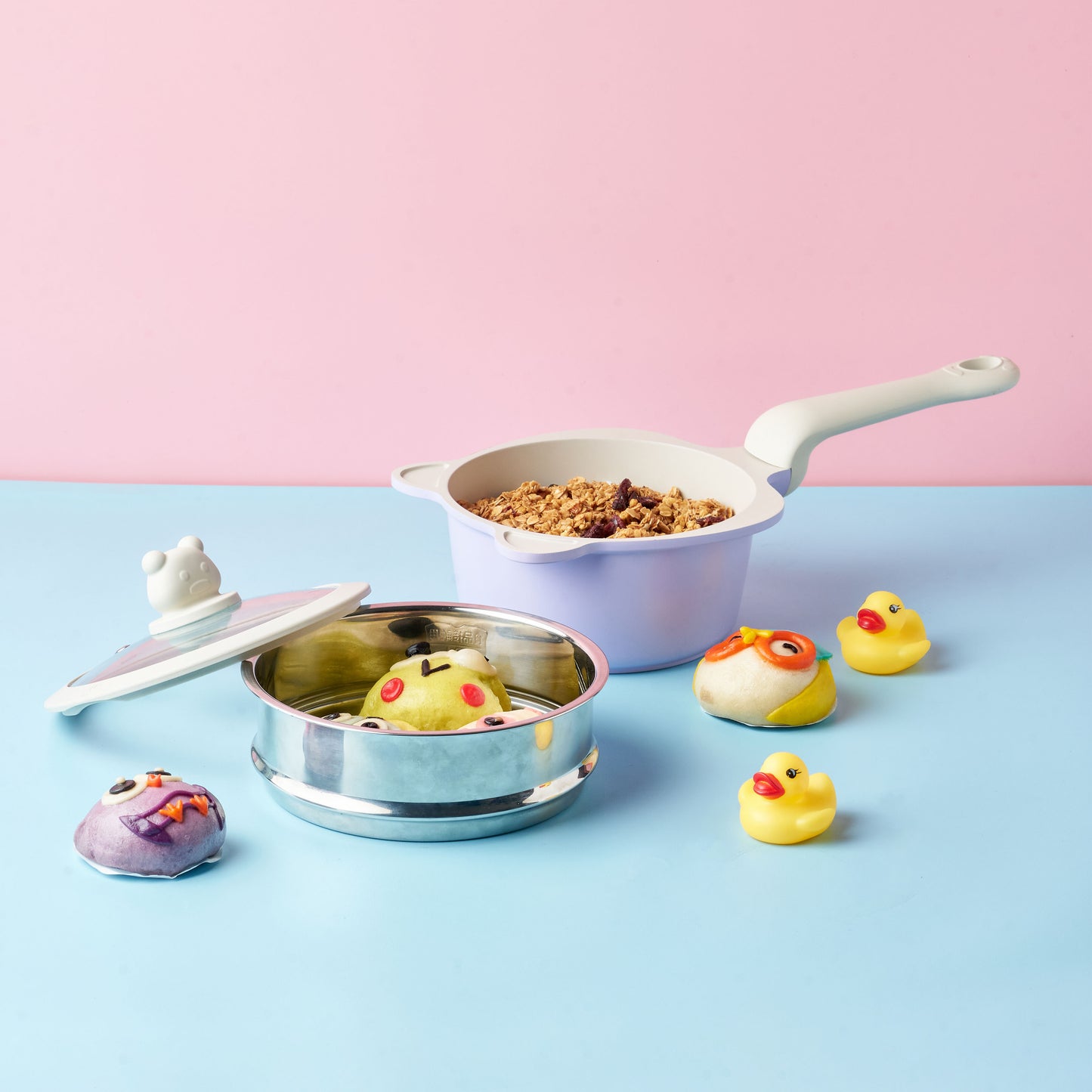 Debellin Kids Cotton Candy Sauce Pan 16 cm