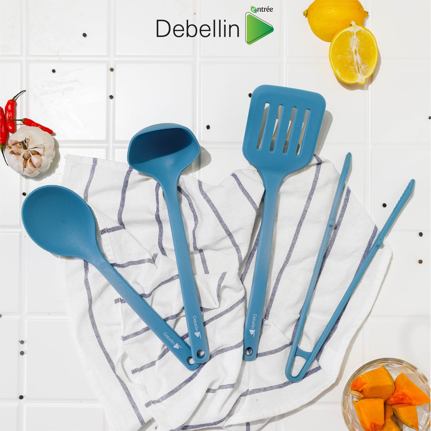 (New Arrival) Debellin Entrée Spatula Set 4in1