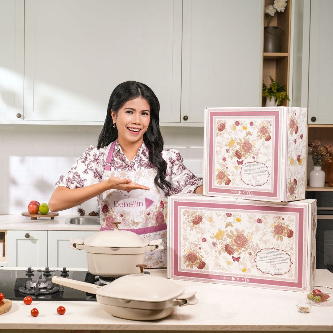 Debellin X YDC Down To Earth Set - Casserole 24 cm & Deep Frypan 26 cm