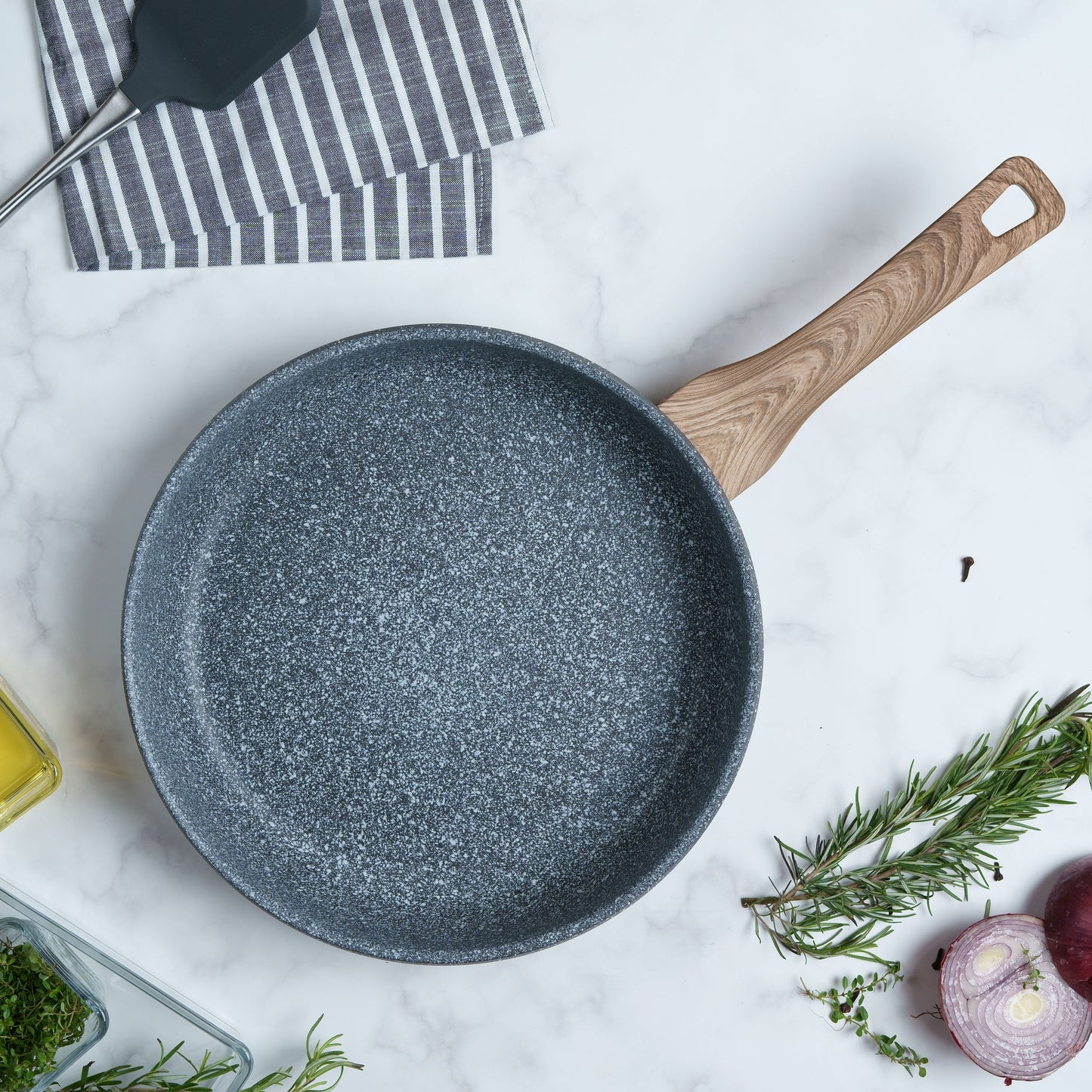 Debellin Grey Granite Fry Pan 28 cm