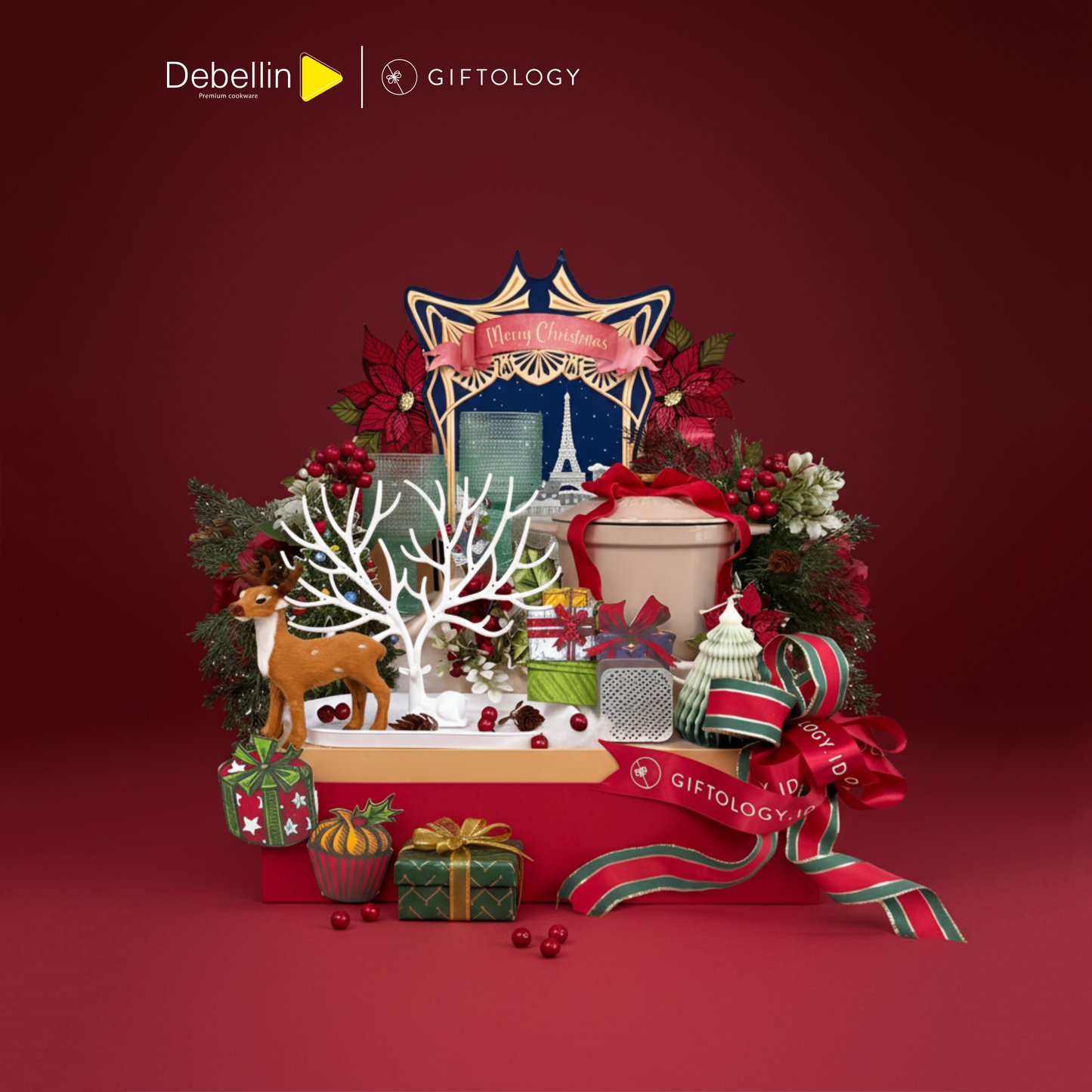 Debellin x Giftology Hampers Christmas Noel (Pre Order 3 Hari)