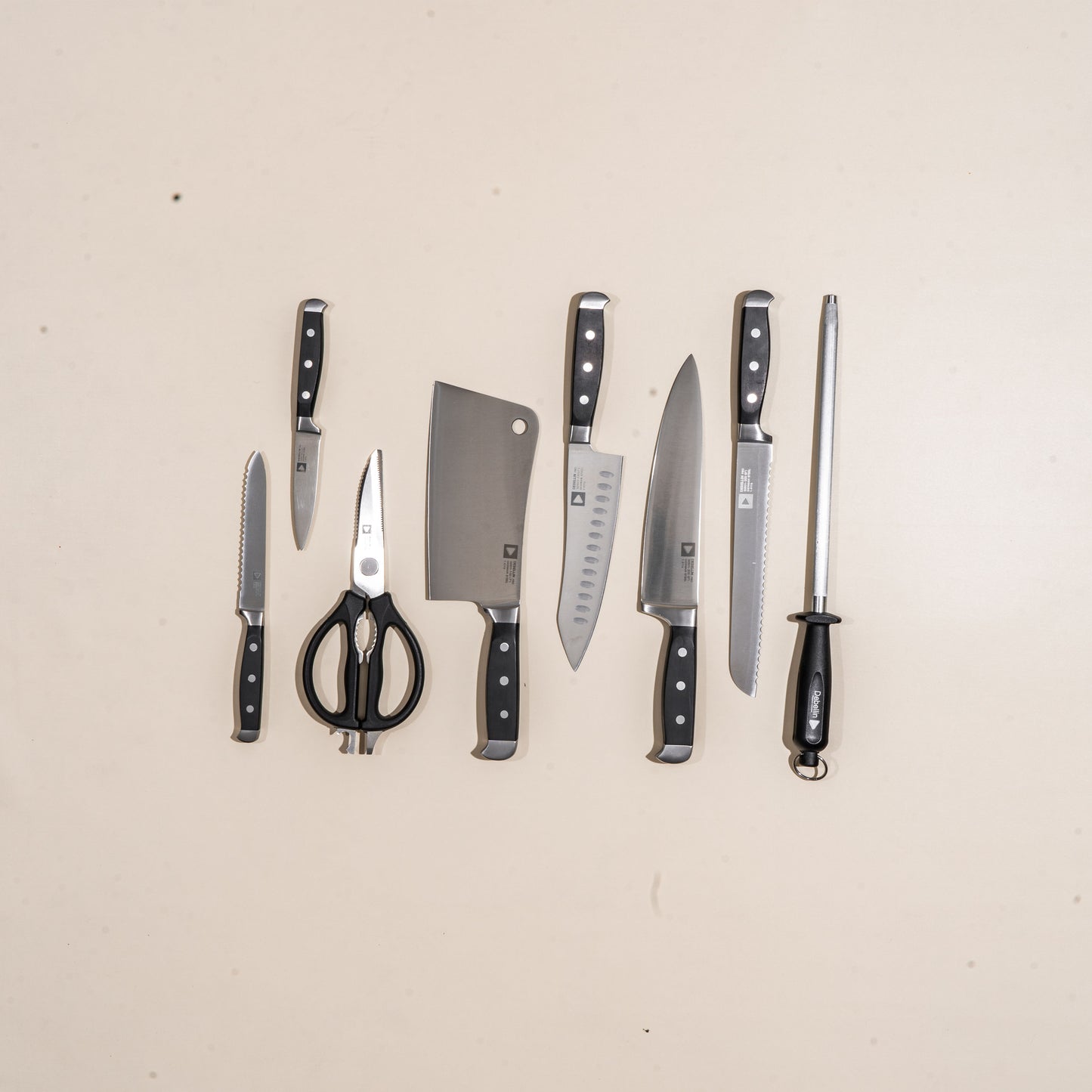 Debellin Messer Pro Knife Set of 8