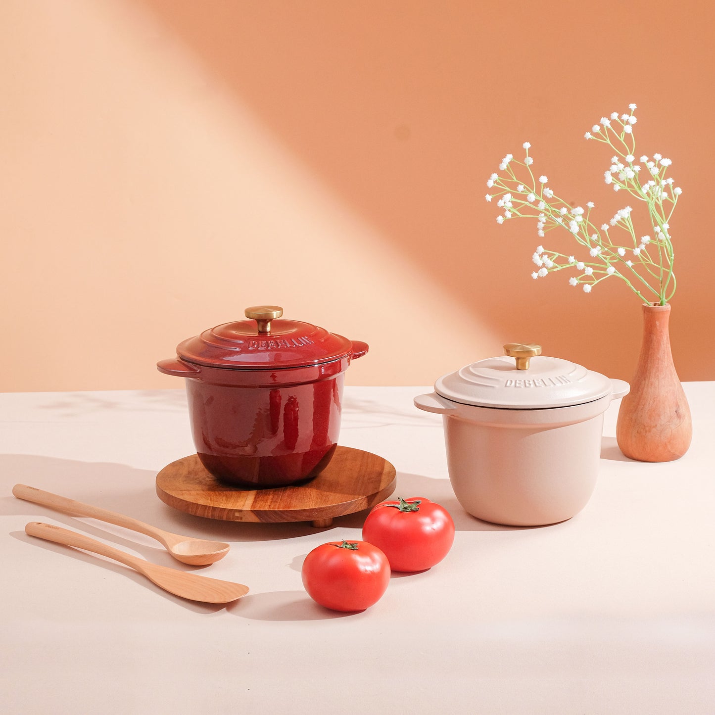 Debellin Reis Kann - Cast Iron Rice Pot 18 cm
