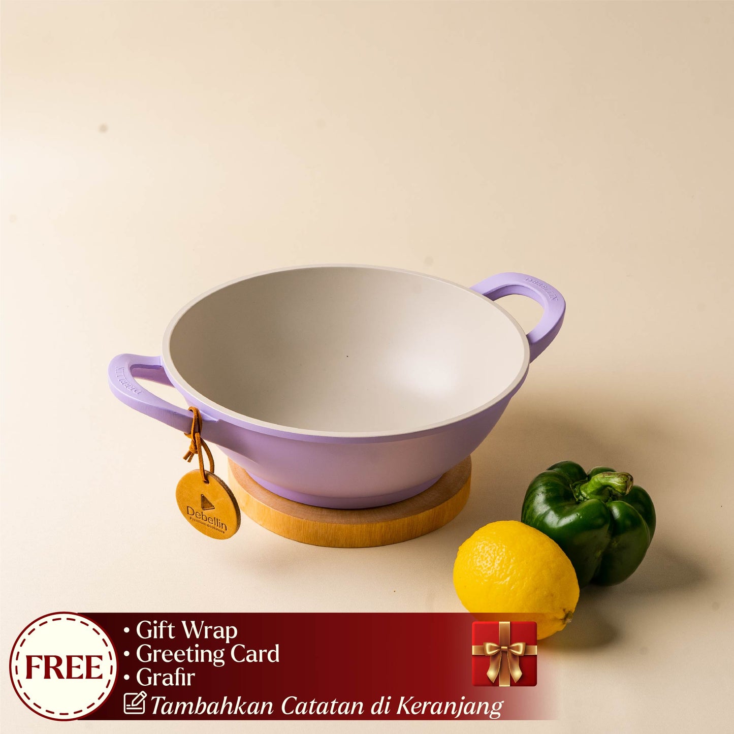 Debellin Tone Personal Wok 24 cm