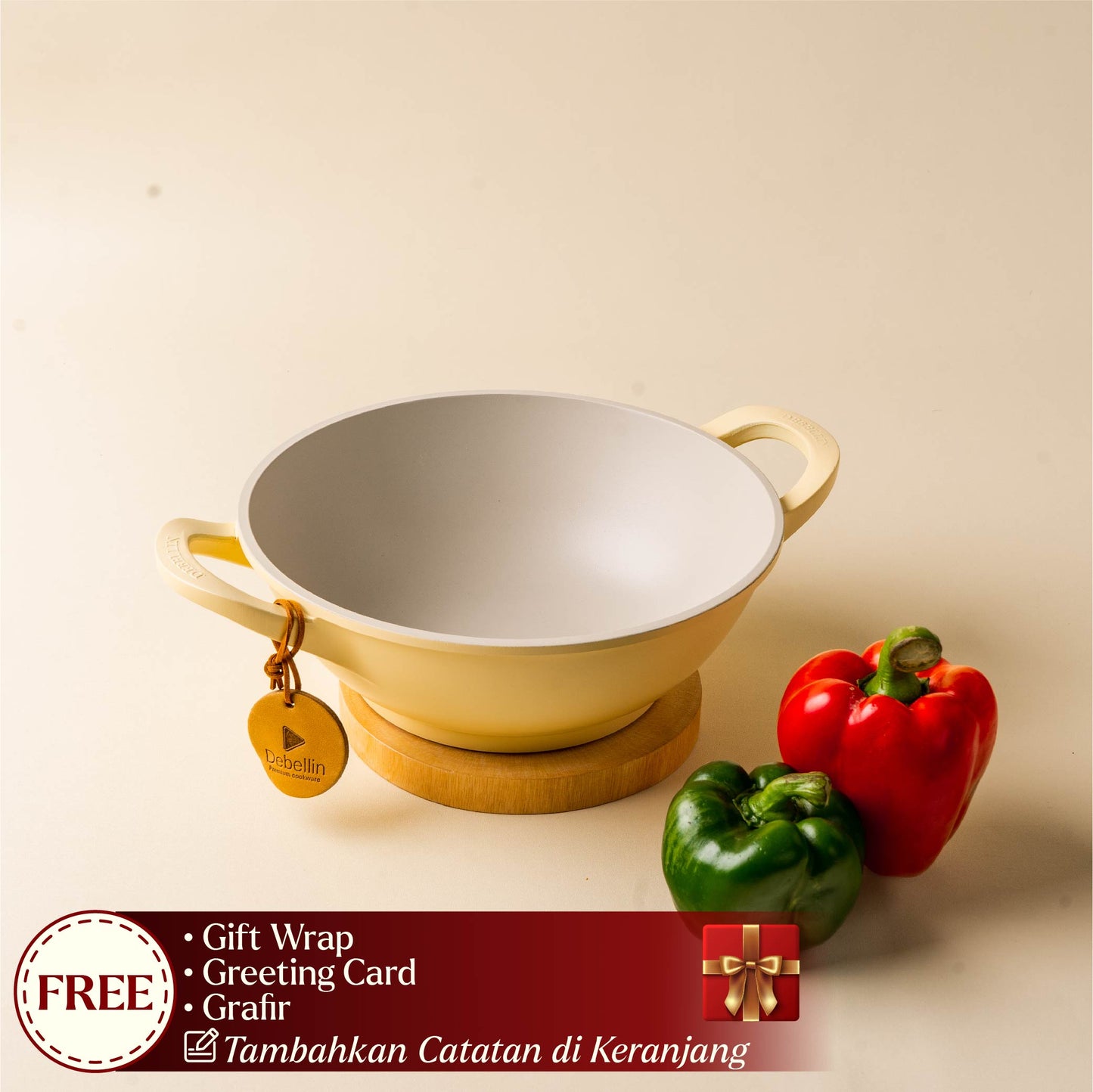 Debellin Tone Personal Wok 24 cm