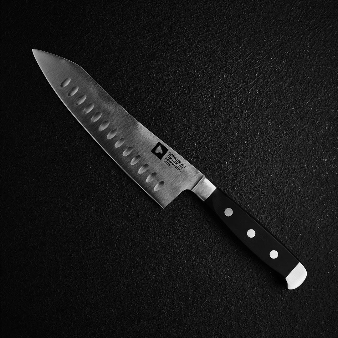 Debellin Messer Pro Santoku Knife 7"