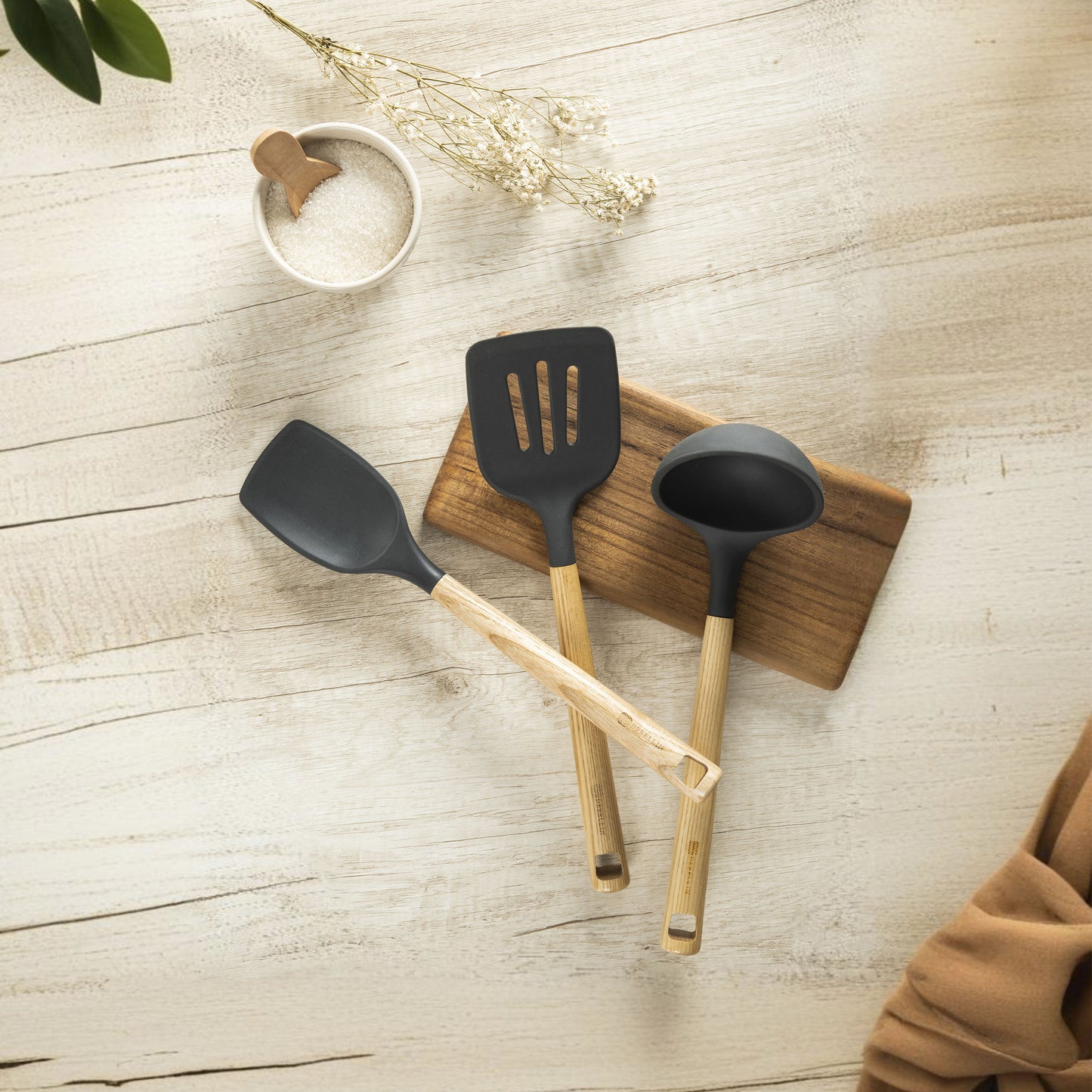 Debellin Wooden Spatula Set of 3