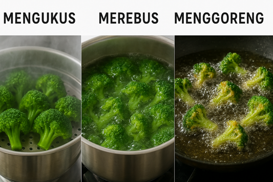 Nutrisi Sayuran Kukus vs Rebus vs Goreng: Mana yang Lebih Baik?