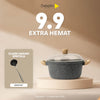 Debellin Grey Granite Casserole 24 cm