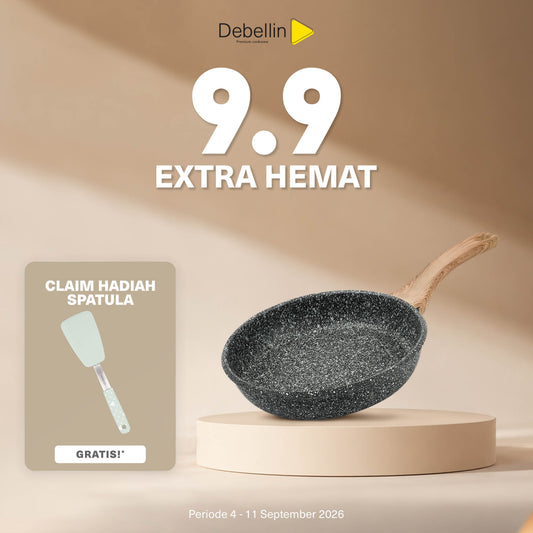 Debellin Grey Granite Fry Pan 24 cm