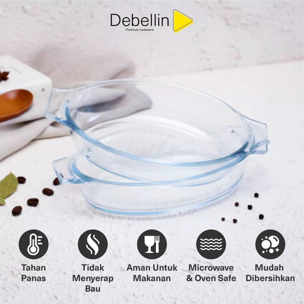 Debellin Glass Mini Oval