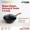 Debellin Absolute Granite Asian Wok Pan 28 cm