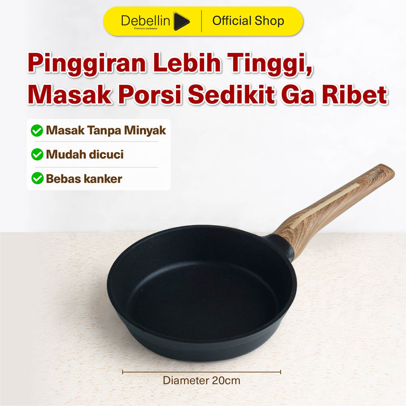 Debellin Absolute Granite Fry Pan 20 cm