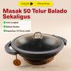 Debellin Classic Wok Pan 36 cm