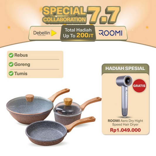 Debellin Grey Granite Daily Set of 3