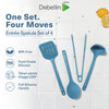 (New Arrival) Debellin Entrée Spatula Set 4in1