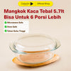 Debellin Glass Oval Casserole