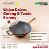 Debellin Grey Granite Asian Wok Pan 32 cm