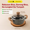 Debellin Grey Granite Casserole 20 cm