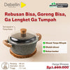 Debellin Grey Granite Casserole 24 cm
