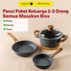 Debellin Grey Granite Couple Set of 3