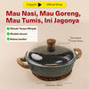 Debellin Grey Granite Shallow Casserole 28cm
