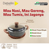 Debellin Grey Granite Shallow Casserole 24 cm