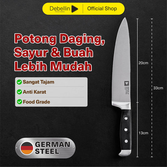 Debellin Messer Pro Chef Knife 8"