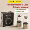 Debellin Salt & Peppermills Set of 2