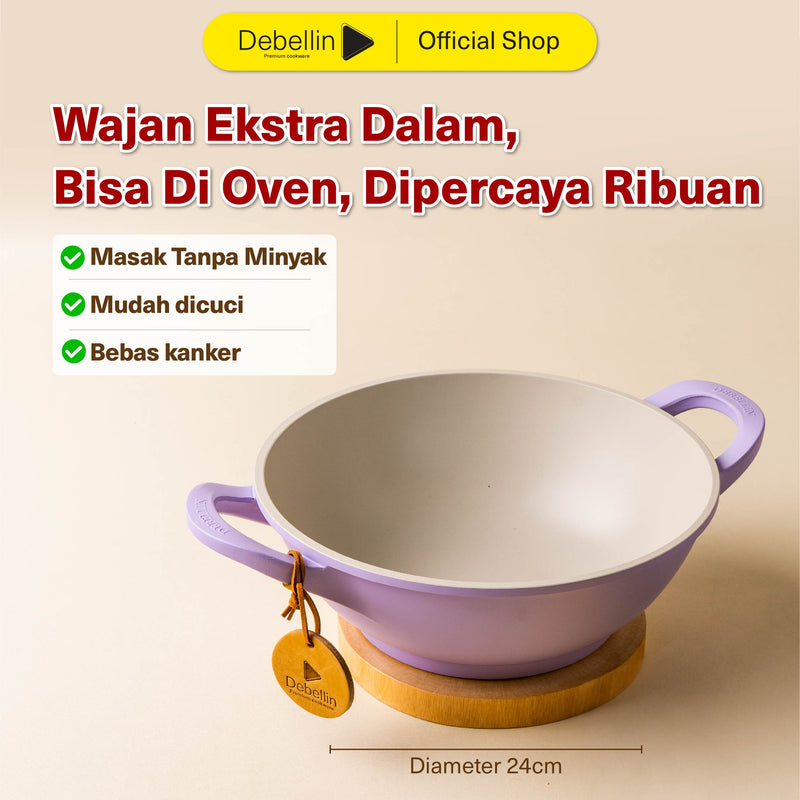 Debellin Tone Personal Wok 24 cm