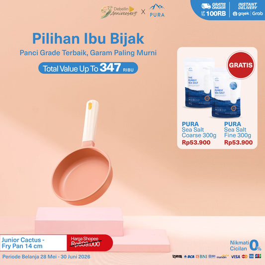 Debellin Junior Cactus Fry Pan 14 cm