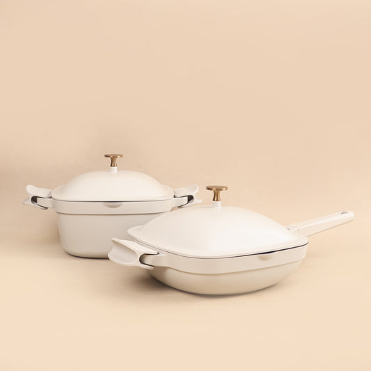 Debellin X YDC Down To Earth Set - Casserole 24 cm & Deep Frypan 26 cm