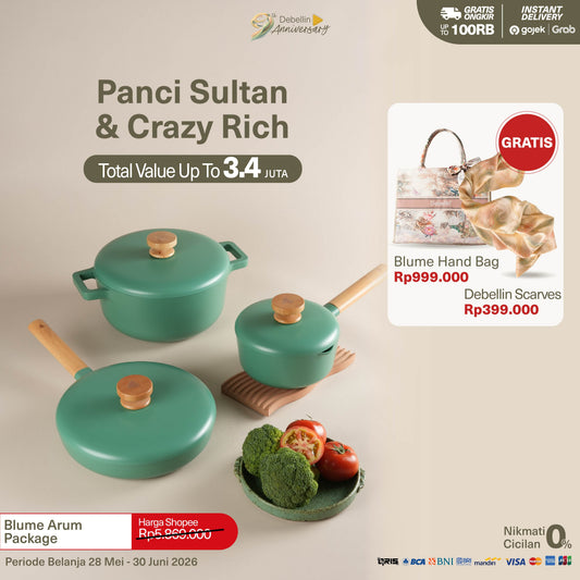 Debellin Blume Arum Cookware Package