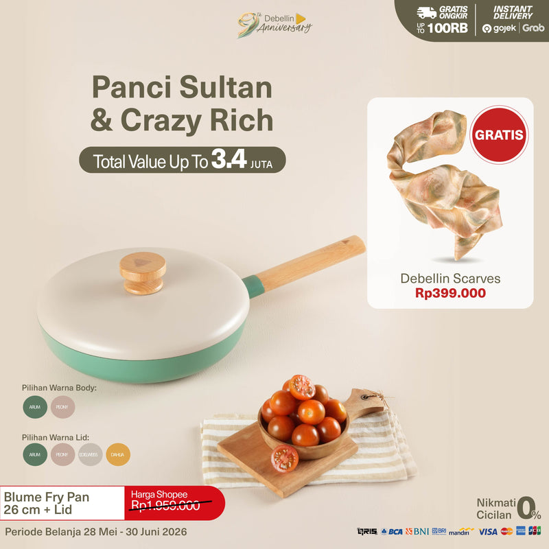 Debellin Blume Fry Pan 26 cm Arum Mix & Match