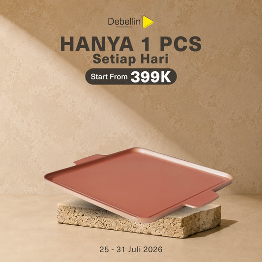 Debellin Copper Flat Pan