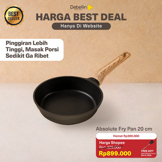Debellin Absolute Granite Fry Pan 20 cm