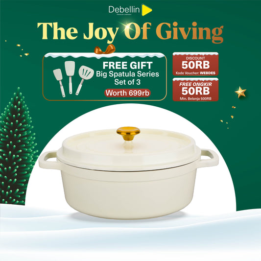 Debellin Artisan Dutch Oven II Oval 31 cm