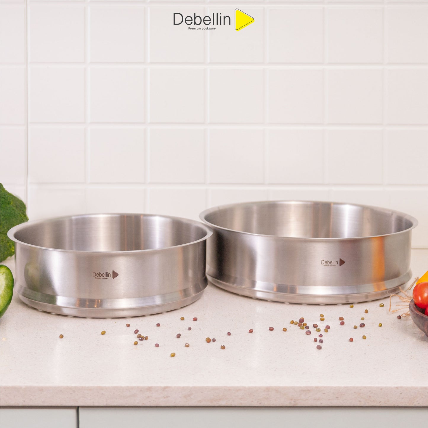 (New Arrival) Debellin Universal Steamer Stainless