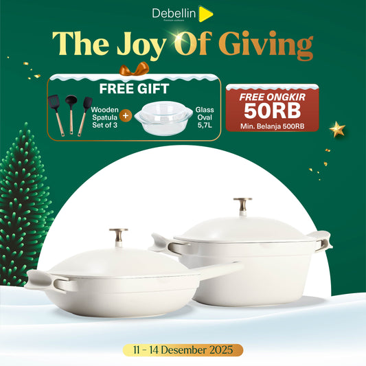 Debellin X YDC Down To Earth Set - Casserole 24 cm & Deep Frypan 26 cm