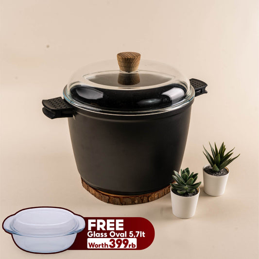 Debellin Absolute Granite Stock Pot 28 cm