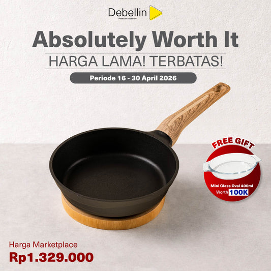 Debellin Absolute Granite Fry Pan 24 cm