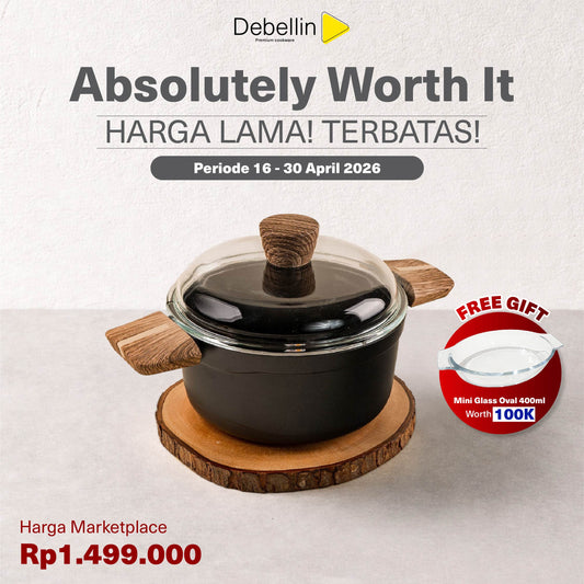 Debellin Absolute Granite Casserole 20 cm