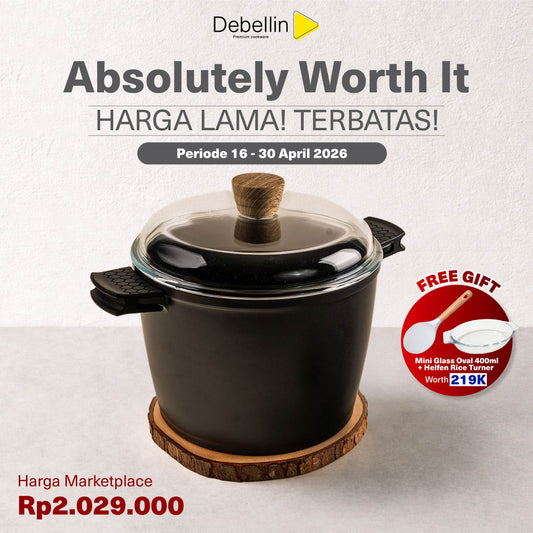Debellin Absolute Granite Stock Pot 24 cm