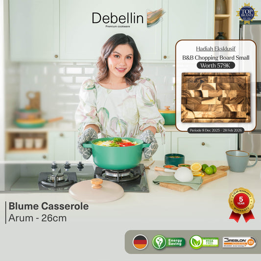 Debellin Blume Casserole 26 cm Arum Mix & Match