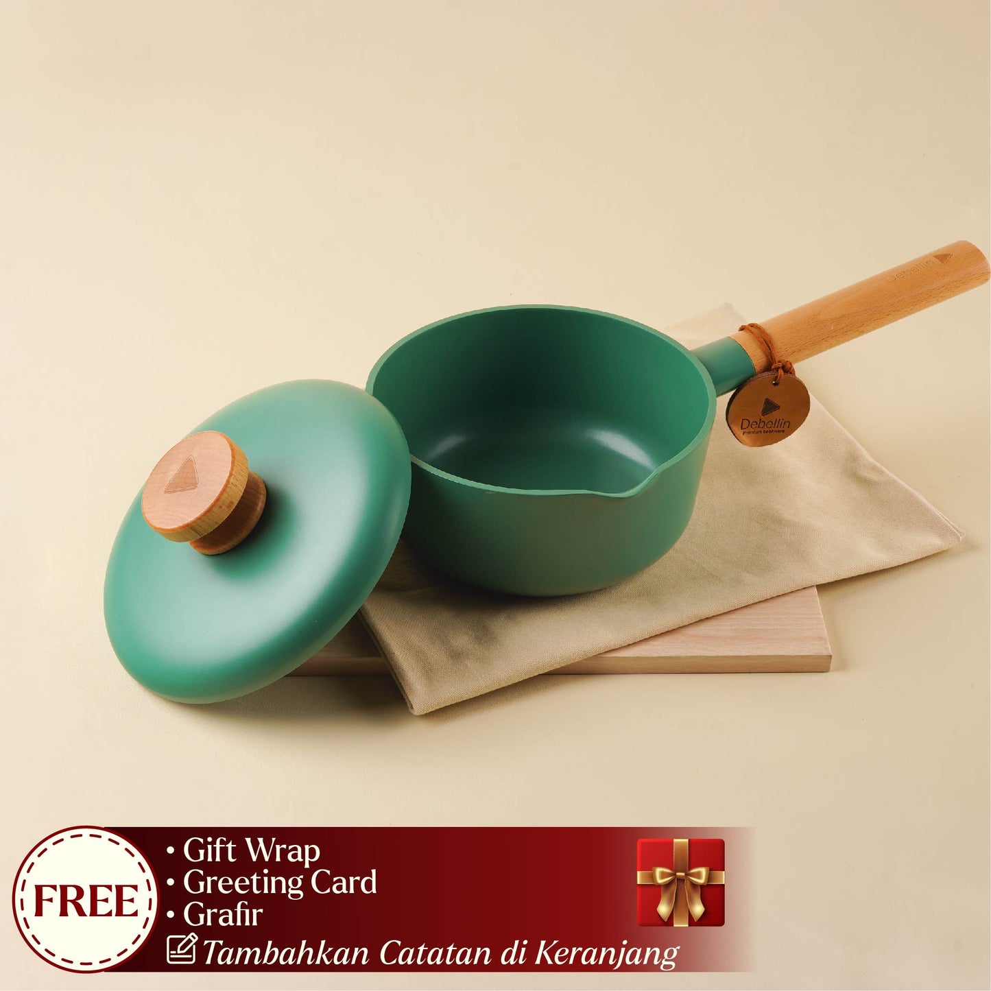 Debellin Blume Sauce Pan 18 cm Arum Mix & Match