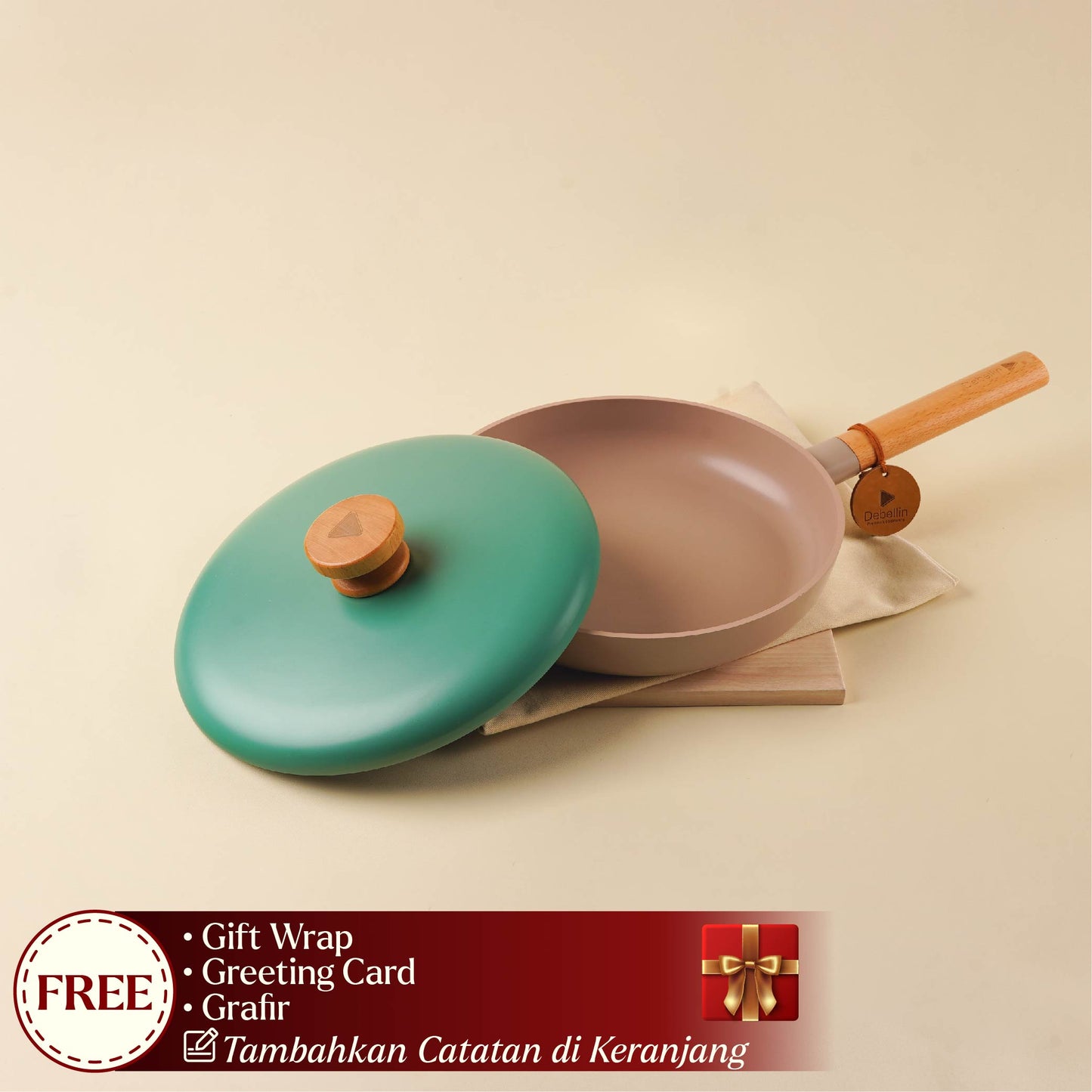 Debellin Blume Fry Pan 26 cm Peony Mix & Match