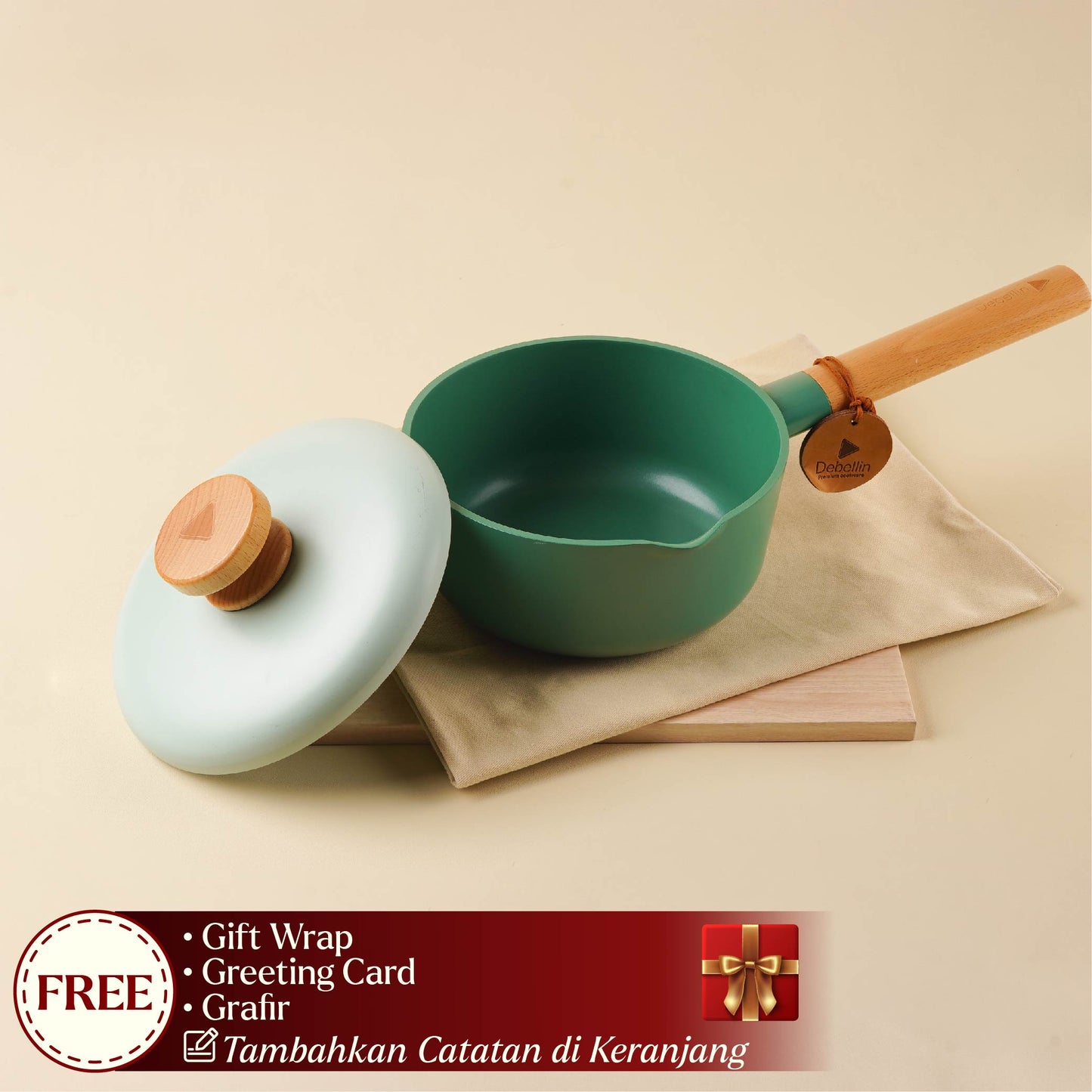 Debellin Blume Sauce Pan 18 cm Arum Mix & Match